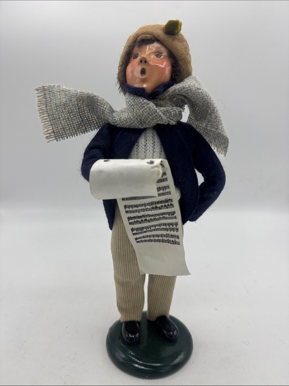 Byers choice Victorian Caroler Boy 1994